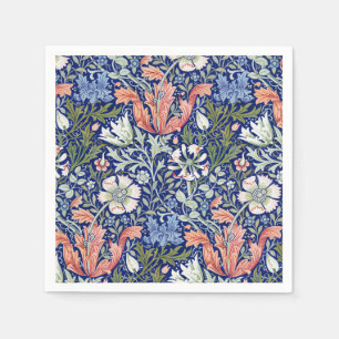 William Morris Compton Floral Art Nouveau Muster Serviette