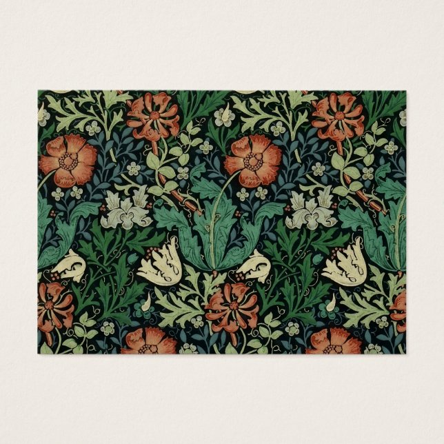 William Morris Compton Floral Art Nouveau Pattern (Vorderseite)