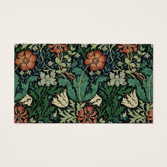 William Morris Compton Floral Art Nouveau Pattern (Vorderseite)