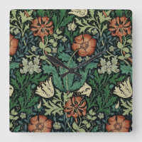 William Morris Compton Floral Art Nouveau Pattern
