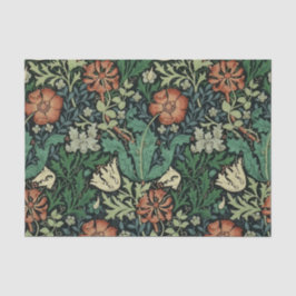 William Morris Compton Floral Art Nouveau Pattern Seidenpapier