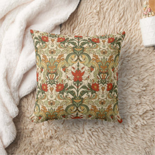 William Morris Compton Florales Art Nouveau-Muster Kissen