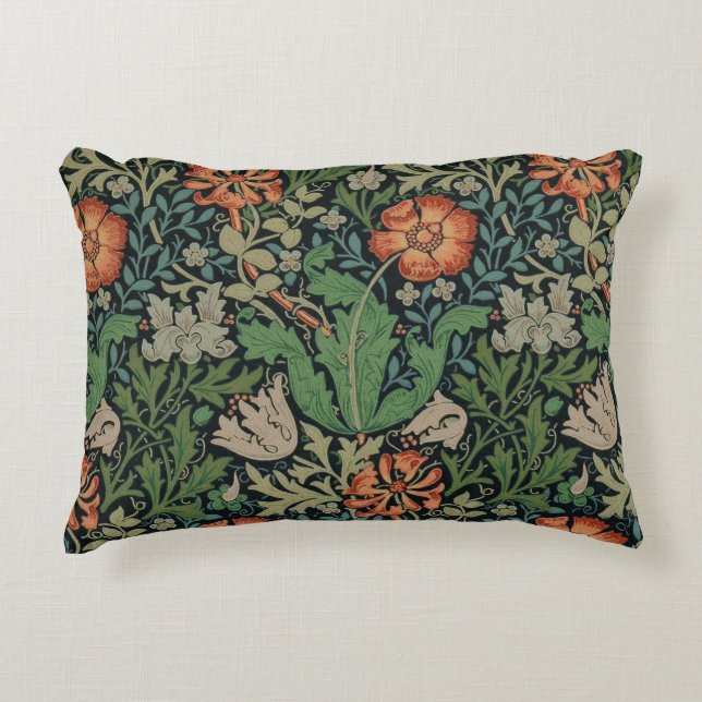 William Morris Compton Wallpaper Classic Dekokissen (Vorderseite)