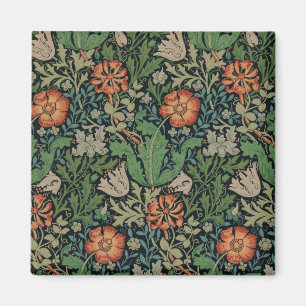 William Morris Compton Wallpaper Classic Magnet