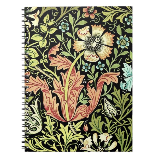 William Morris Compton Wallpaper Classic Notizblock (Vorderseite)