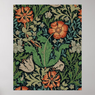 William Morris Compton Wallpaper Classic Poster