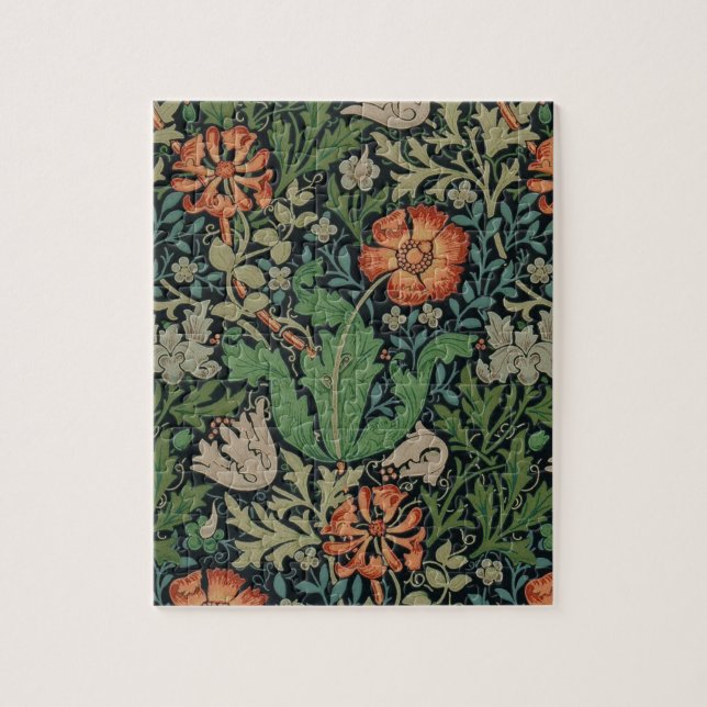 William Morris Compton Wallpaper Classic Puzzle (Vertikal)