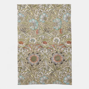 William Morris Corncockle Botanische Weinrebe Flor Geschirrtuch
