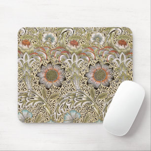 William Morris Corncockle Botanische Weinrebe Flor Mousepad