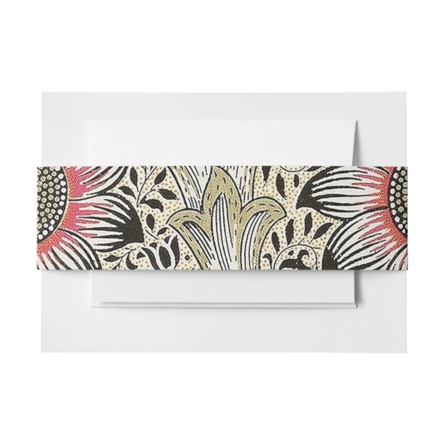 William Morris Corncockle Tapete Einladungsbanderole (Vorderseite Beispiel)