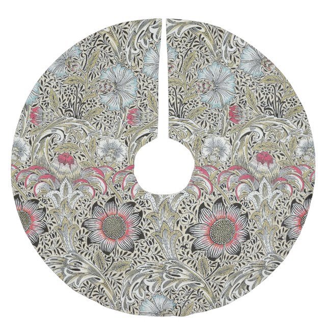 William Morris Corncockle Tapete Polyester Weihnachtsbaumdecke (Vorderseite)