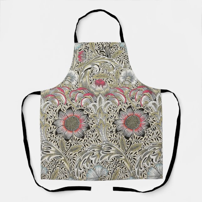 William Morris Corncockle Tapete Schürze (Vorderseite)