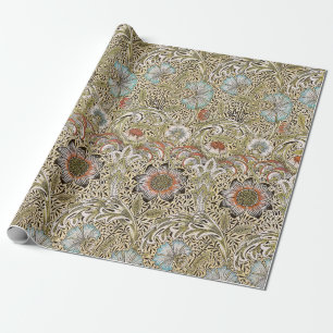 William Morris Corncockle Vintage Blumendesign Geschenkpapier