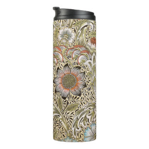 William Morris Corncockle Vintage Blumendesign Thermosbecher