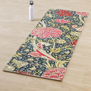 William Morris Cray berühmtes Muster Yogamatte