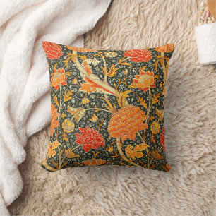 William Morris Cray Blumenmuster Vintage Kissen