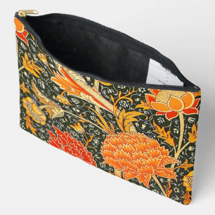 William Morris Cray Blumenmuster Vintage Zubehörtasche