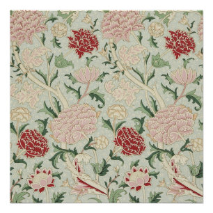 William Morris Cray Blumenmuster Vor-Raphaeliter S Poster