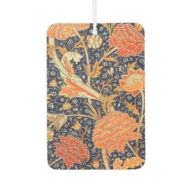 William Morris Cray Floral Art Nouveau Pattern Autolufterfrischer (Vorderseite)