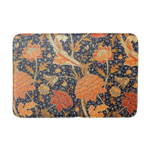 William Morris Cray Floral Art Nouveau Pattern Badematte