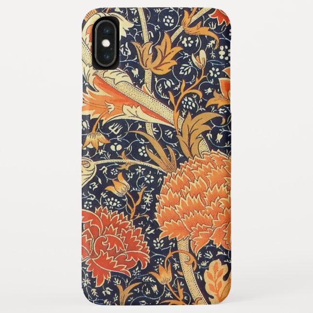 William Morris Cray Floral Art Nouveau Pattern Case-Mate iPhone Hülle (Rückseite)