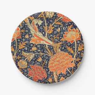 William Morris Cray Floral Art Nouveau Pattern Pappteller