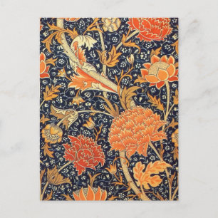 William Morris Cray Floral Art Nouveau Pattern Postkarte