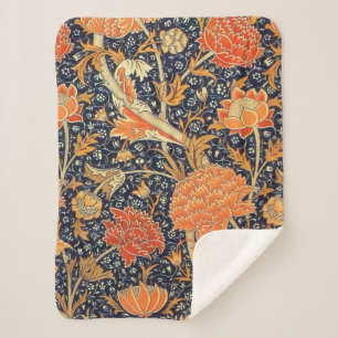 William Morris Cray Floral Art Nouveau Pattern Sherpadecke