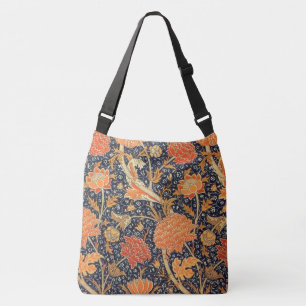 William Morris Cray Floral Art Nouveau Pattern Tragetaschen Mit Langen Trägern