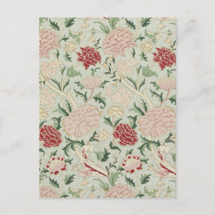 William Morris Cray Floral Pre-Raphaelite Vintag Postkarte