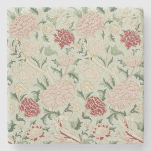 William Morris Cray Floral Pre-Raphaelite Vintag Steinuntersetzer