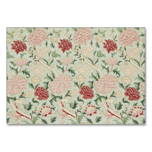 William Morris Cray Floral Vor-Raphaelite Vintage Tischnummer
