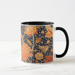 William Morris Cray Florales Art Nouveau Muster Tasse