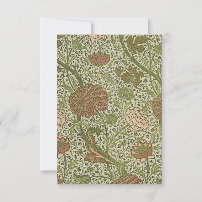 William Morris Cray Sage Blume Floral Botanical (Vorderseite)
