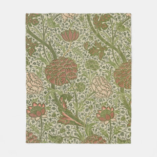William Morris Cray Sage Blume Floral Botanisch Fleecedecke