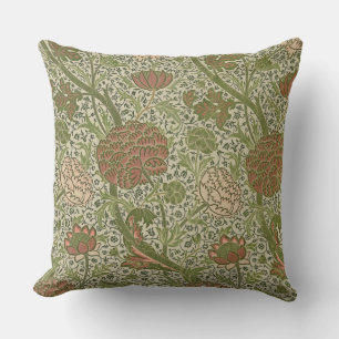 William Morris Cray Sage Blume Floral Botanisch Kissen