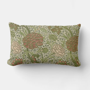 William Morris Cray Sage Blume Floral Botanisch Lendenkissen