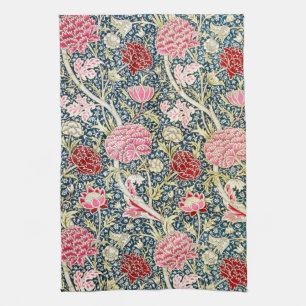 William Morris Cray Vintag Blossom Floral Design Geschirrtuch