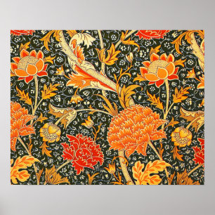 William Morris Cray Wallpaper Blume Pattern Poster