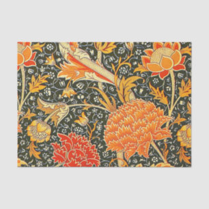 William Morris Cray Wallpaper Flower Pattern Seidenpapier