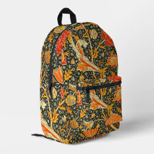 William Morris Cray Wallpaper Pattern Bedruckter Rucksack