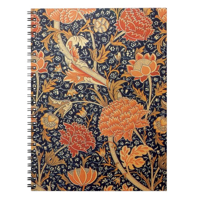 William Morris Cray Wallpaper Pattern Notizblock (Vorderseite)