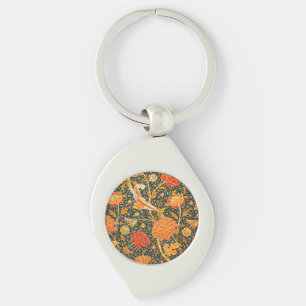 William Morris Cray Wallpaper Pattern Schlüsselanhänger