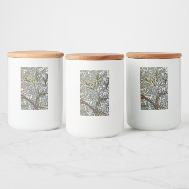 William Morris Crystalized Food Storage Canisters Lebensmitteletikett (Flaschen)