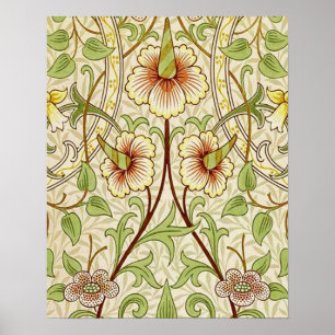 William Morris Daffodil Classic Blume Poster