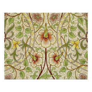 William Morris Daffodil Classic Blume Wallpaper Poster