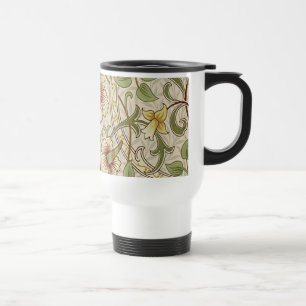 William Morris Daffodil Classic Blume Wallpaper Reisebecher