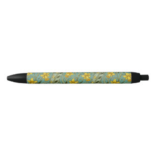 William Morris Daffodil Floral Pattern Classic Kugelschreiber