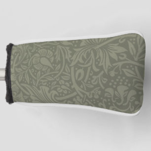 William Morris Daffodil Floral Wallpaper Golf Headcover