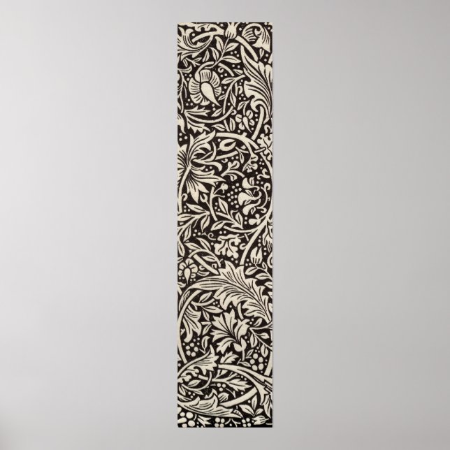 William Morris Daffodil Floral Wallpaper Pattern Poster (Vorne)